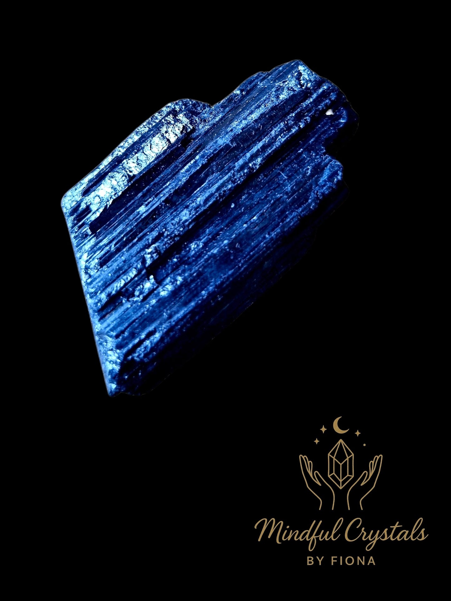 Black Tourmaline Point Crystal