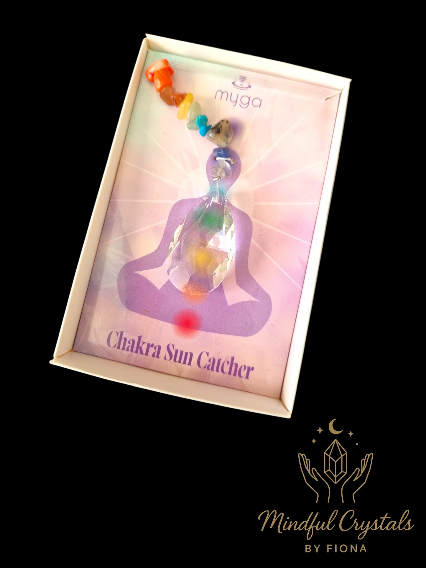 Chakra Crystal Sun Catcher