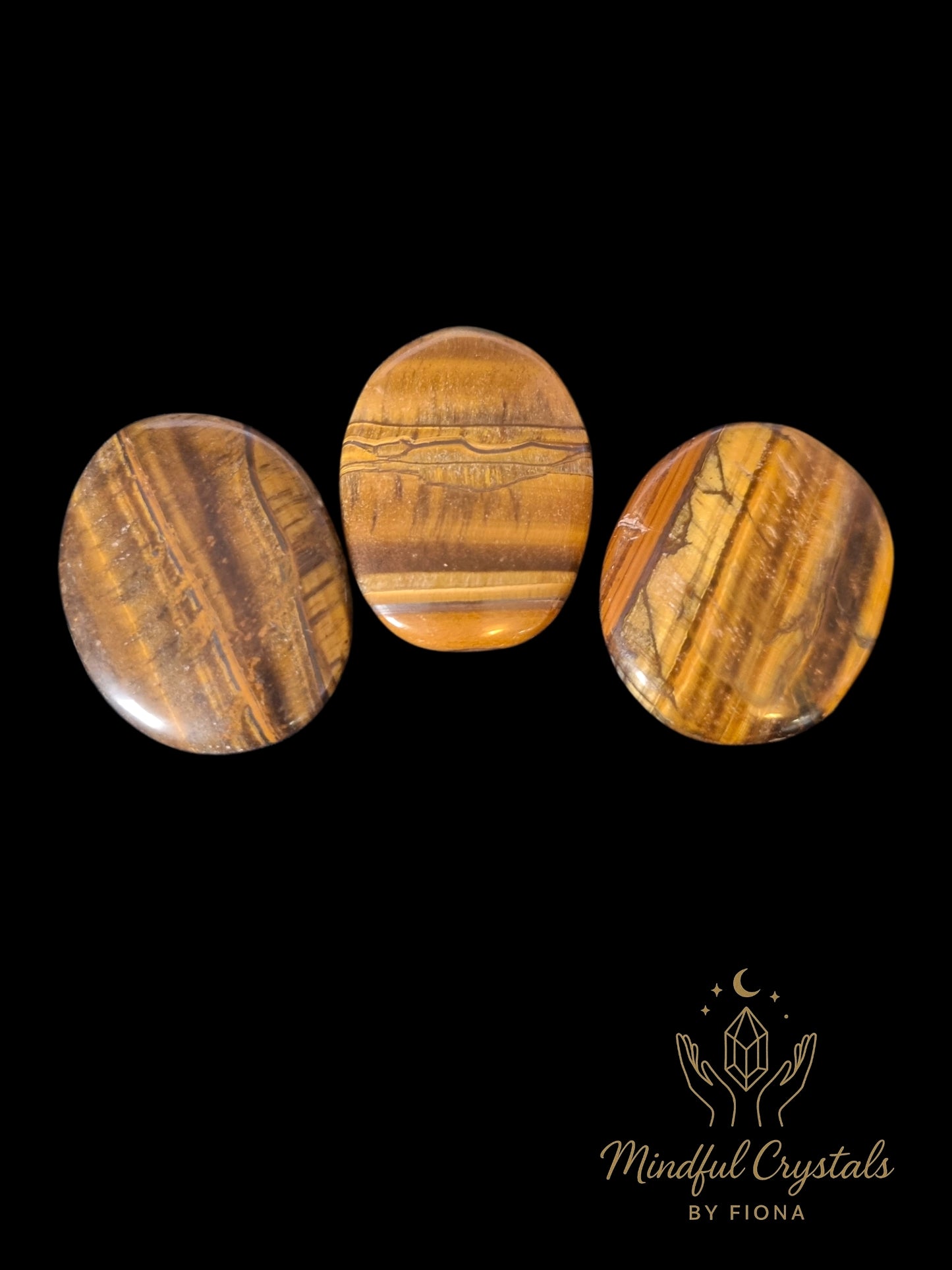 Tigers eye Thumb Stone