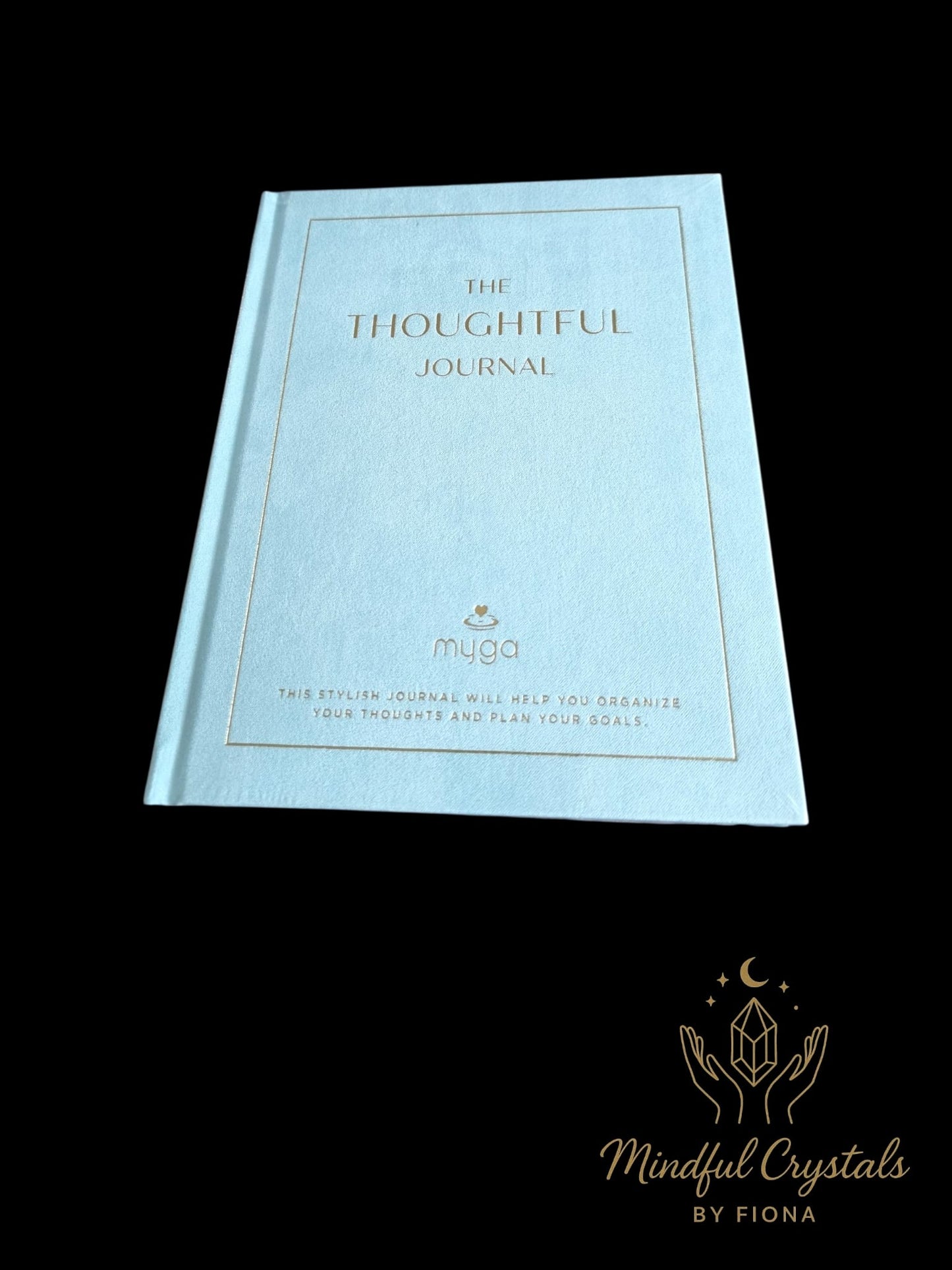 Hardback Mindful journal with Crystal Chip pens