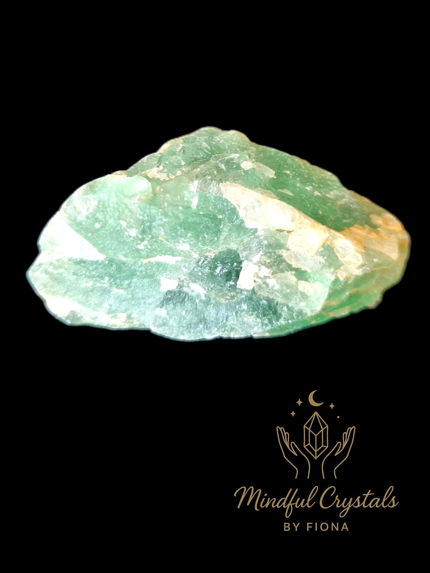 Green Fluorite Crystal