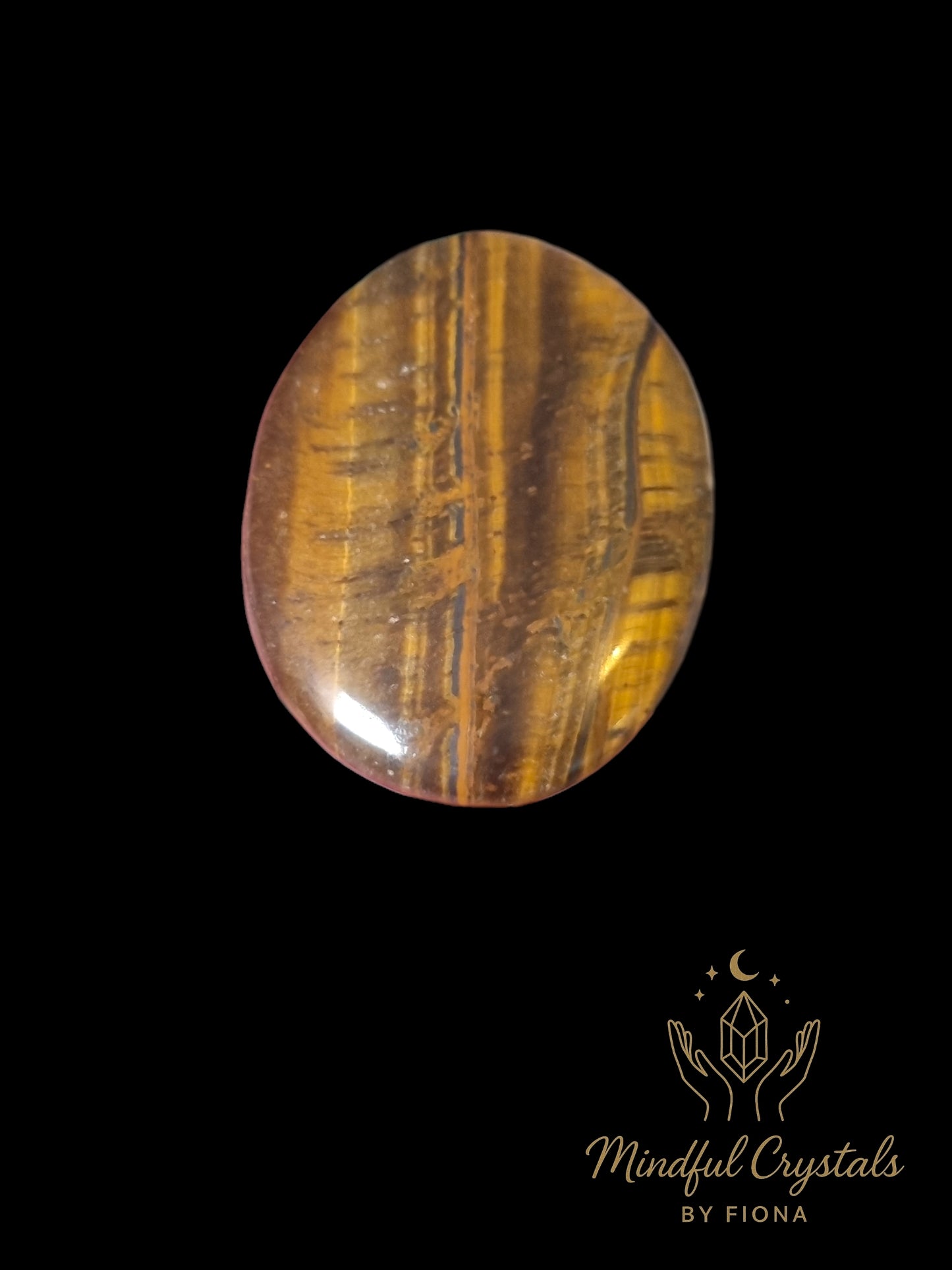 Tigers eye Thumb Stone