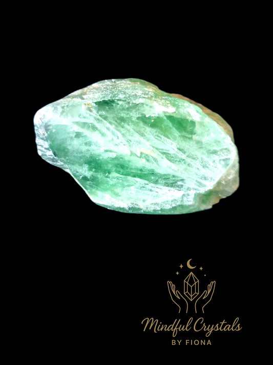 Green Fluorite Crystal