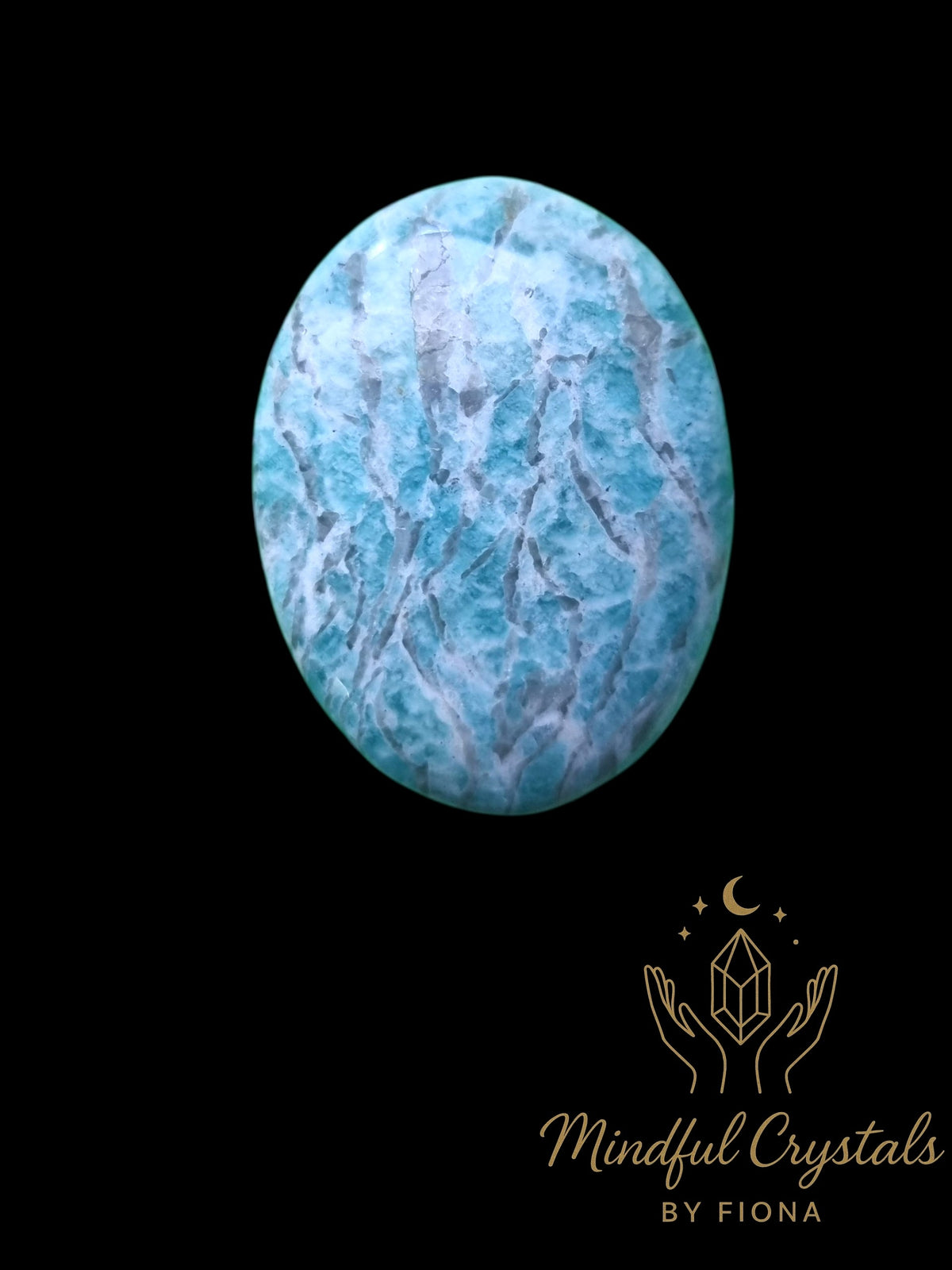 Amazonite Palm Stone