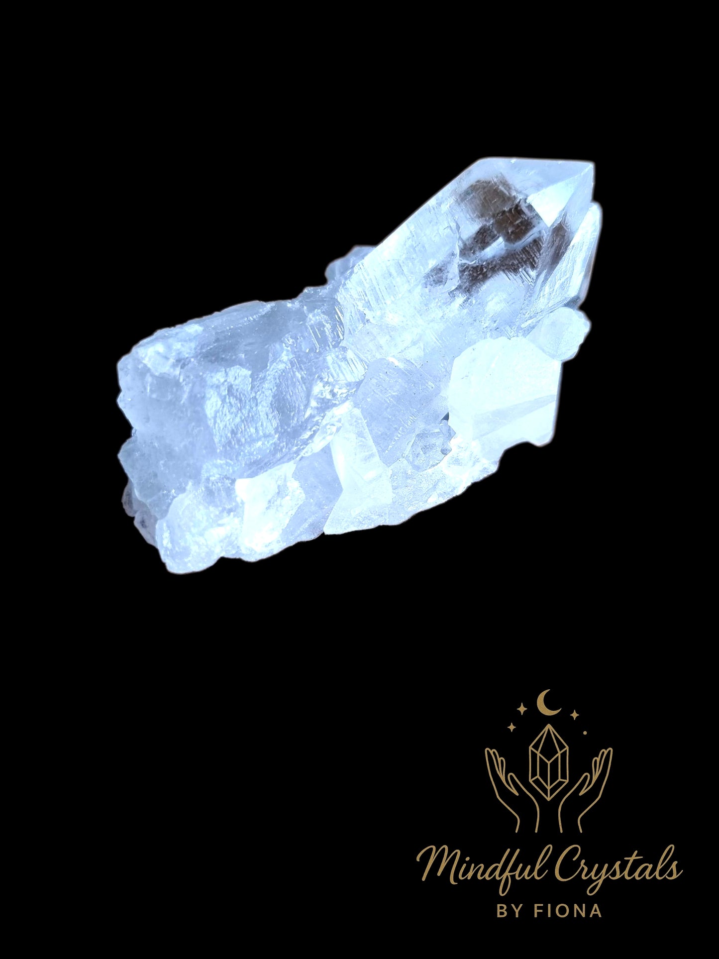 Clear Quartz Raw Crystal Cluster