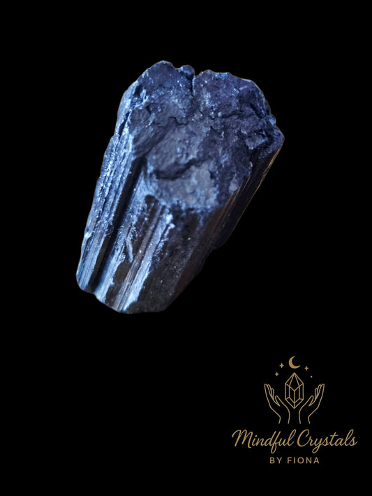 Black Tourmaline Point Crystal