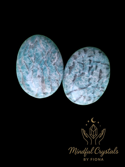 Amazonite Palm Stone
