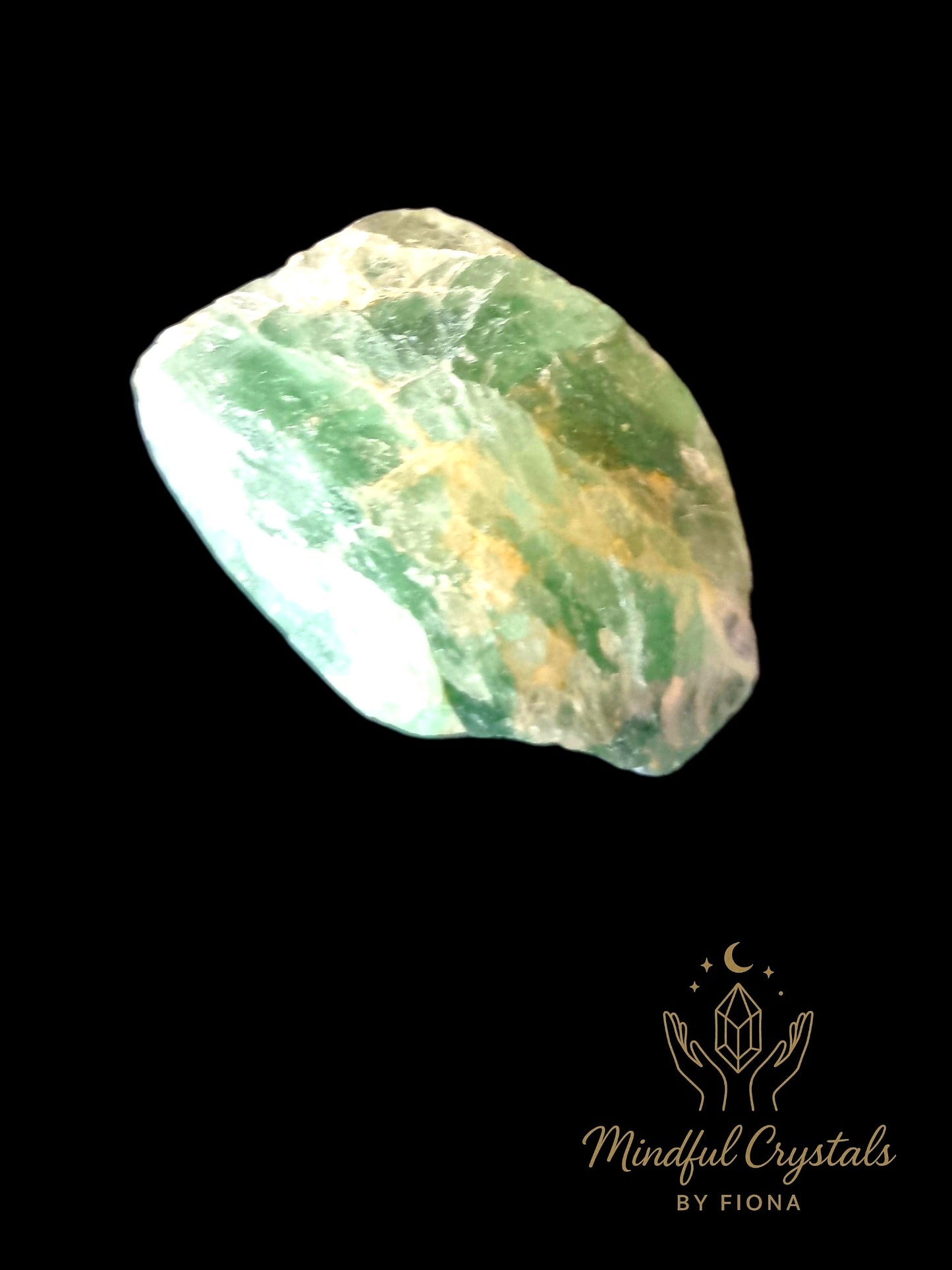 Green Fluorite Crystal