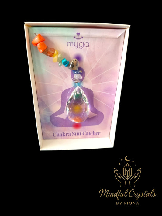Chakra Crystal Sun Catcher