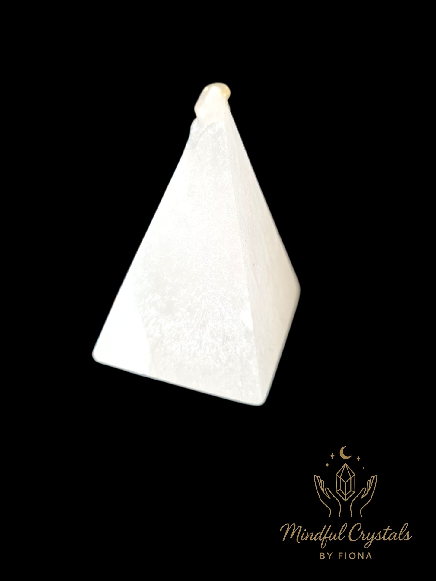Selenite Pyramid Crystal