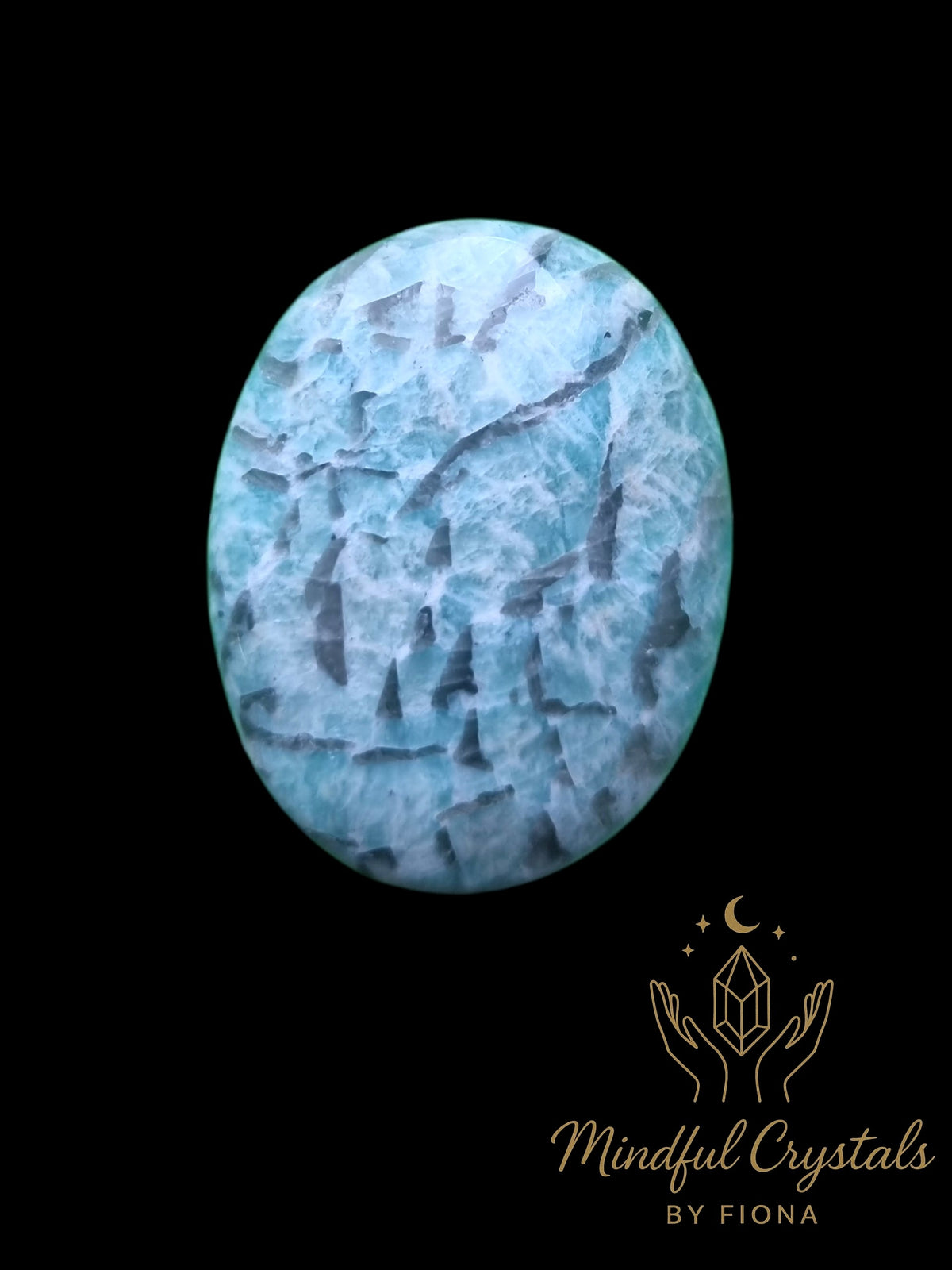 Amazonite Palm Stone