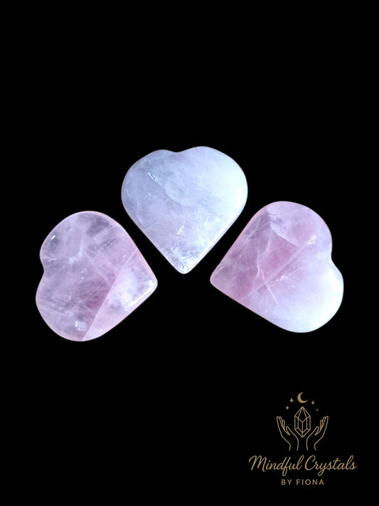 Rose Quartz Heart